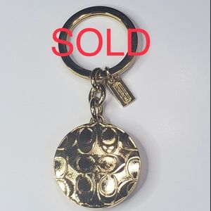 EUC Coach Locket key chain